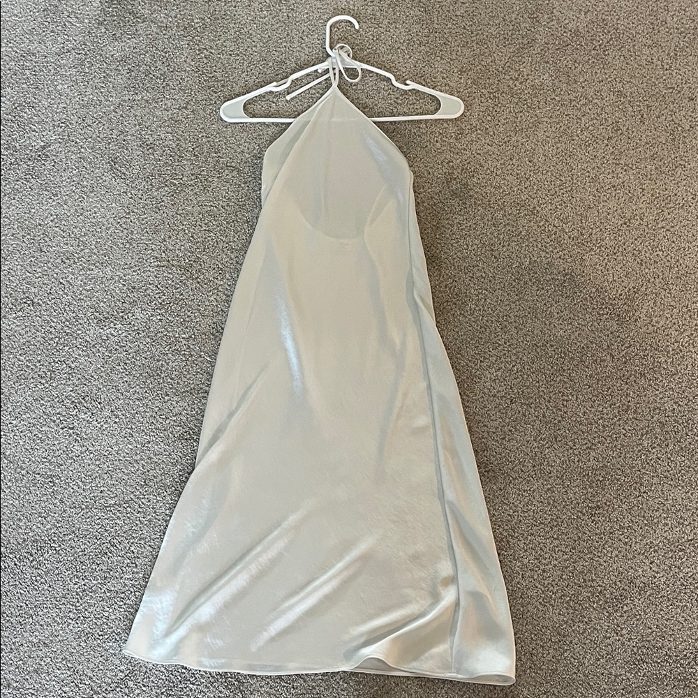Aritzia Wilfred Nightwood Satin Dress